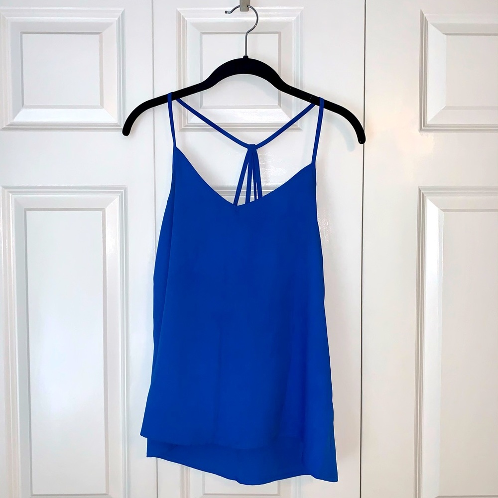 Abercrombie & Fitch blue tank, size small